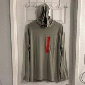 Eddie Bauer Olive Solarfoil hoodie